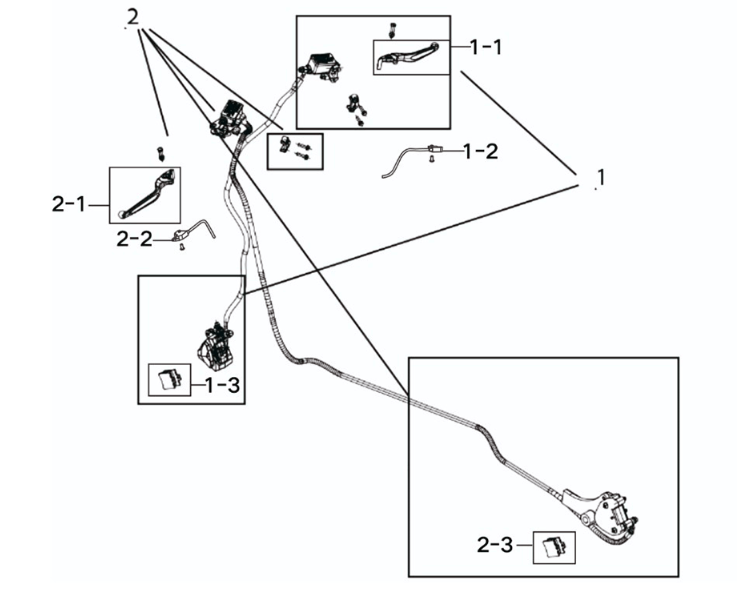 Bremssystem Yadea E8S