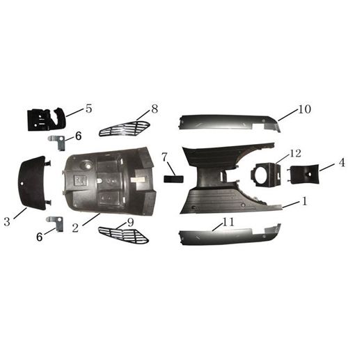 BTC Bellagio (12 Zoll) 18 Schokobraun