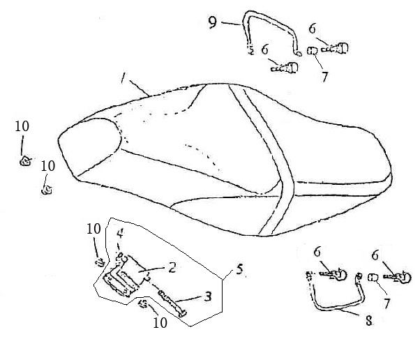 Buddyseat Berini Bella Milano schwarz