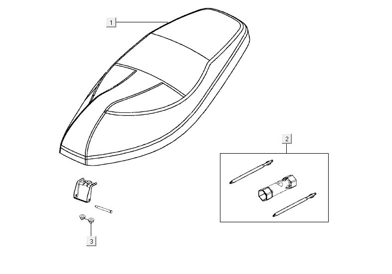buddyseat Kymco Agility RS 4-Takt rot