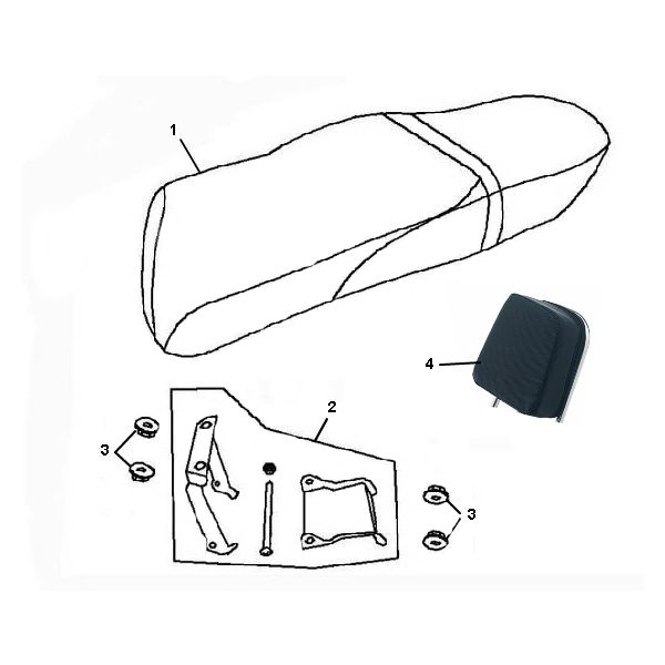 Buddyseat Viraggio Sensa 4-Takt