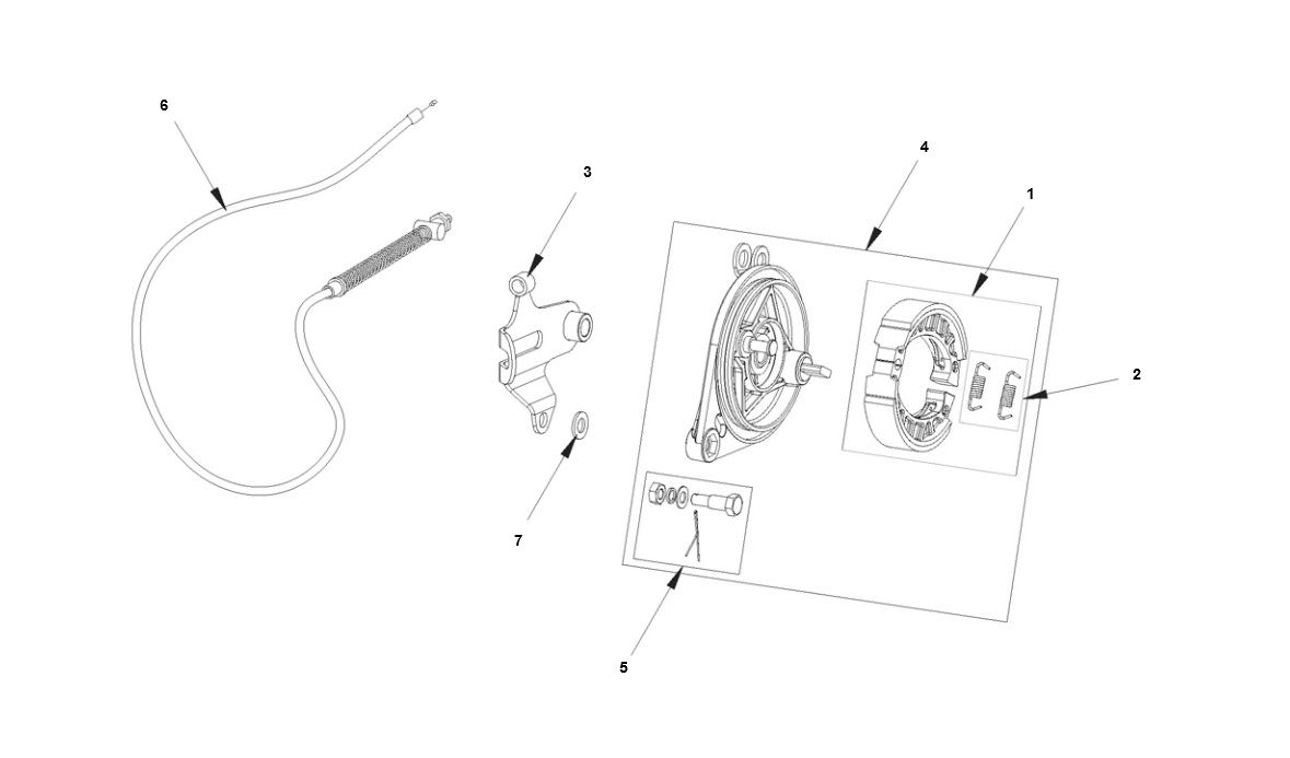Bye-Bike Hinterradbremse-Bye Bike Achterrem