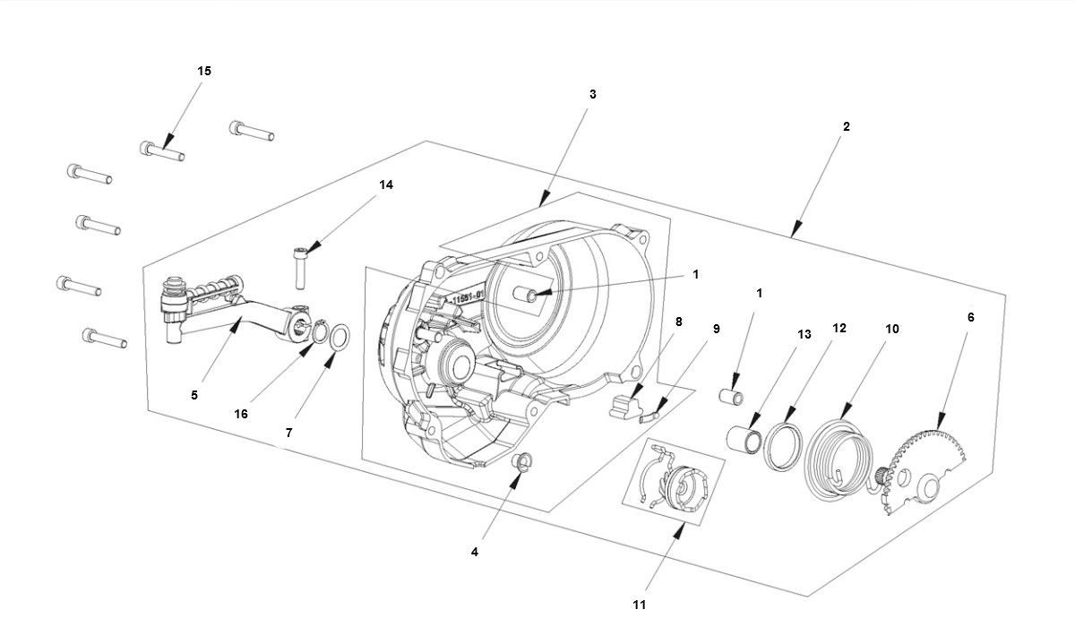 Bye-Bike Kurbelgehäusedeckel