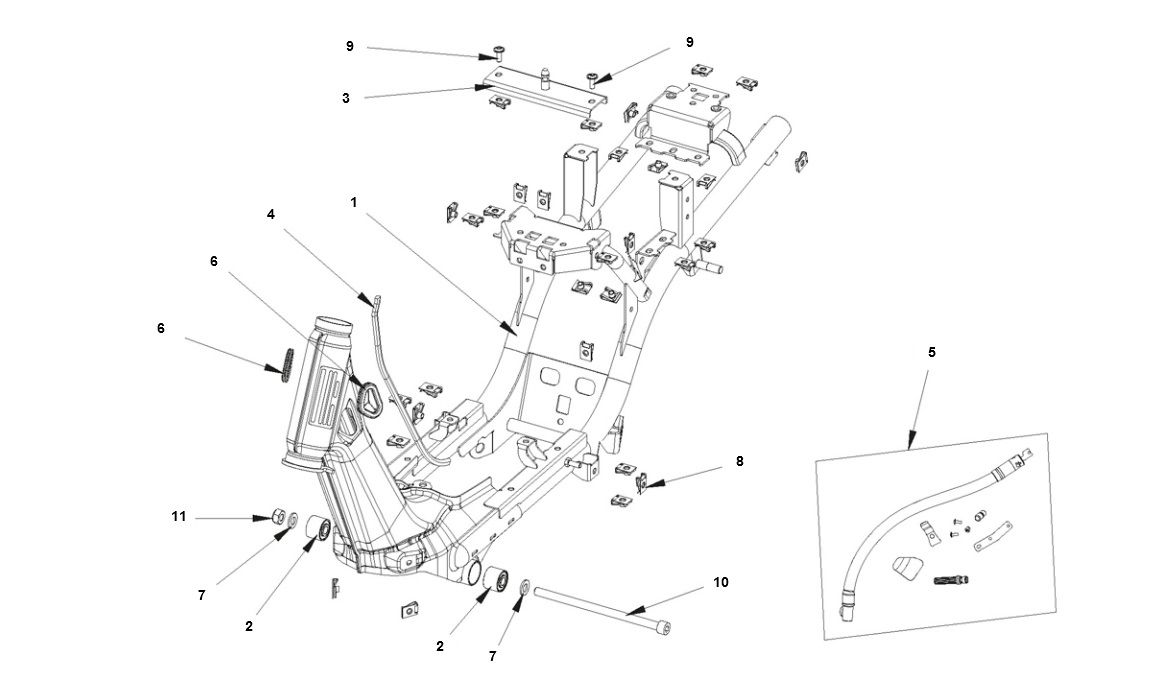 Bye-Bike-Rahmen-Bye Bike Frame