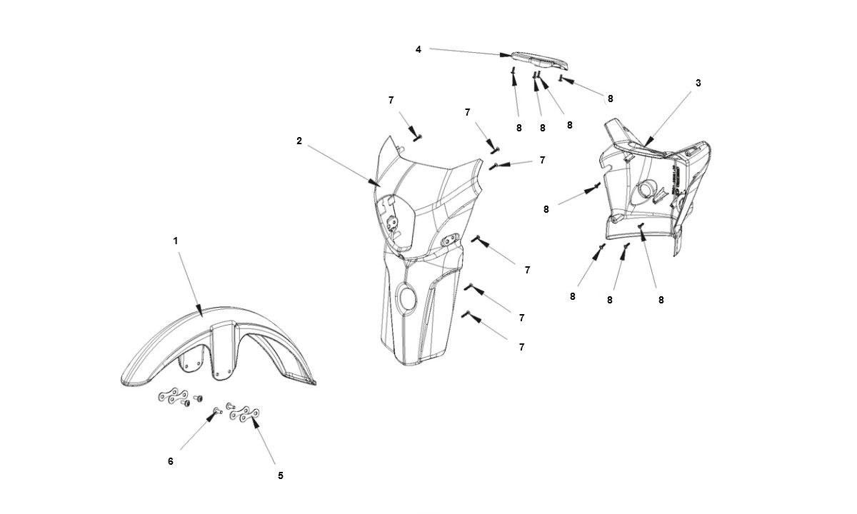 Bye-Bike Schutzblech-Bye-Bike Spatbord
