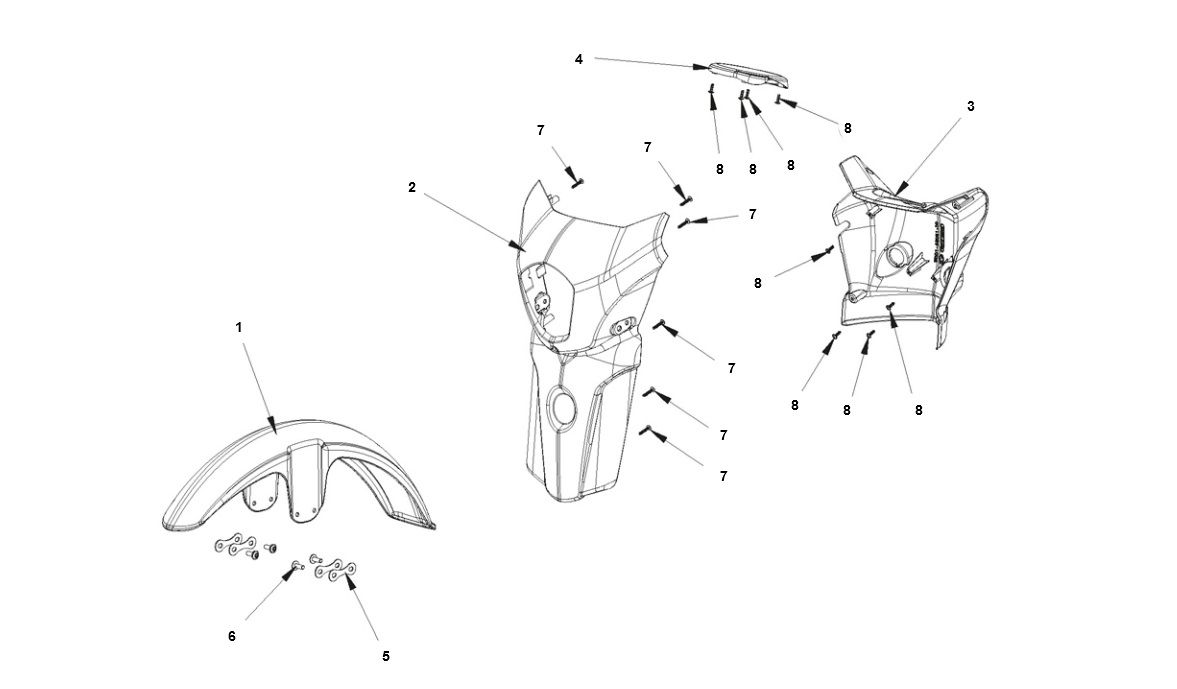 Bye-Bike Schutzblech-Bye Bike Spatbord