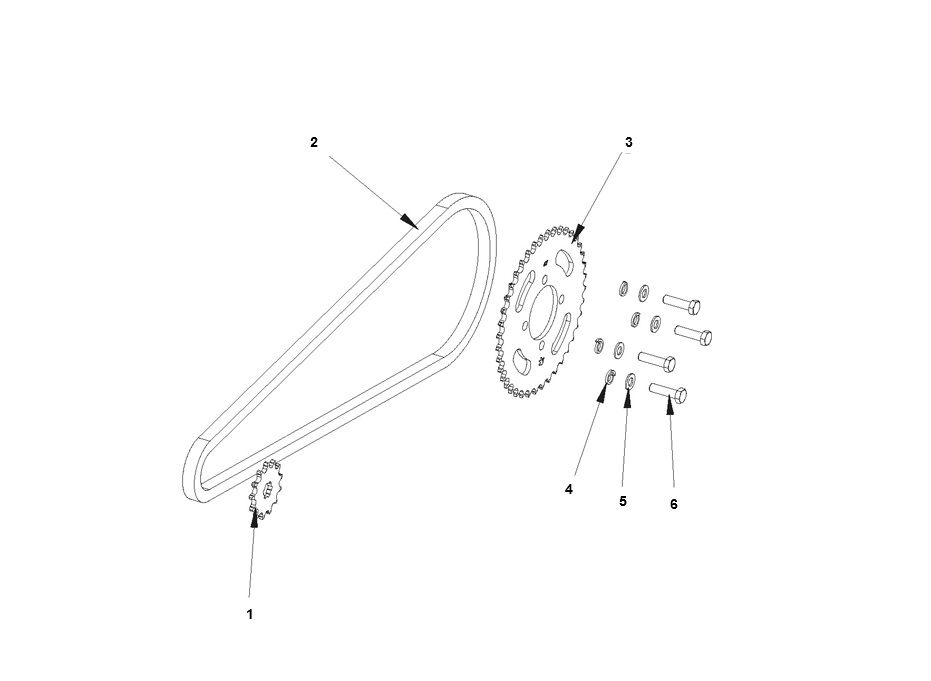 Bye-Bike-Kettenrad-Bye Bike Tandwiel