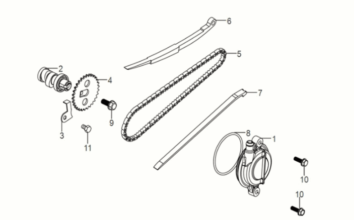 Nockenwelle Sym Symphony ST 50 E5