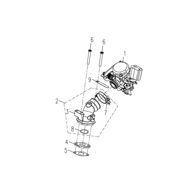 Vergaser 3B3 50cc (Euro 4; nach 2018)