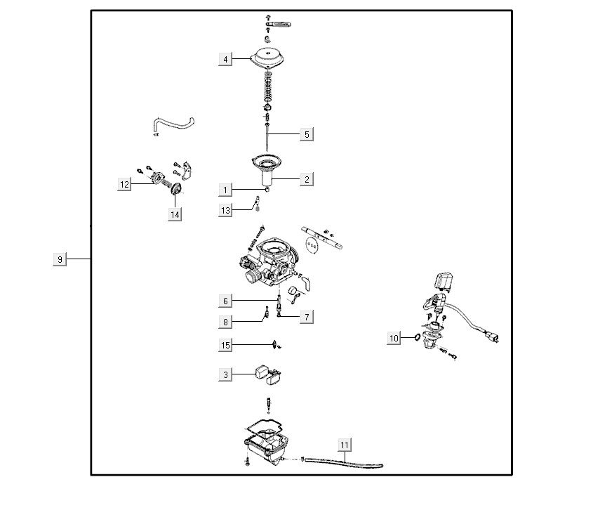 Vergaser AGILITY CITY 16 4T 125