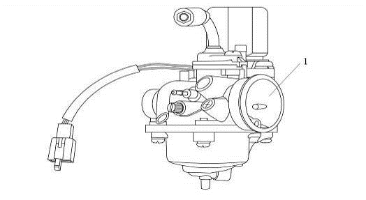 Vergaser AGM Venom schwarz