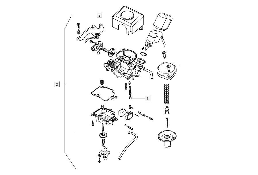 Vergaser Kymco Agility FR 12