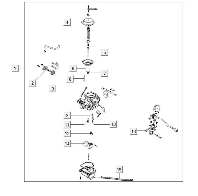 Vergaser Kymco wie 125cc