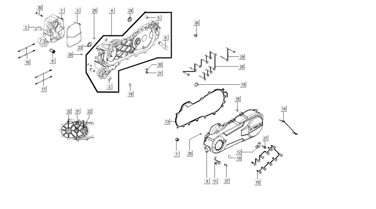 Fuhrmann Kymco Super8 Street 50i E4 Mattschwarz