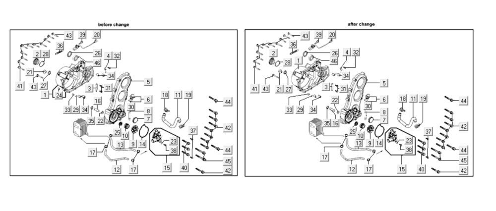 Kurbelgehäuse rechts Kymco Myroad 700i