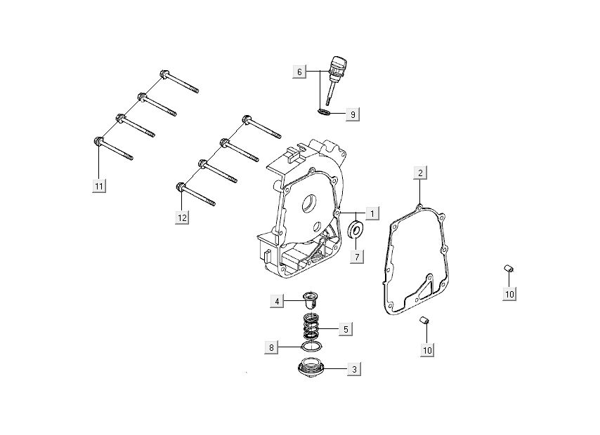 Sump 2 Kymco New Dink 4-Takt Gold