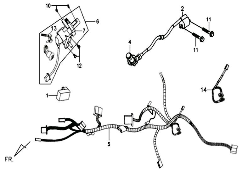 CDI - Harry/ Zündschloss Sym Mio
