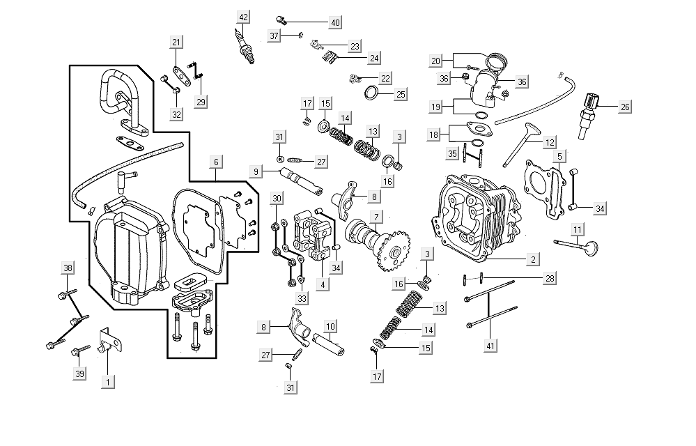 Zylinder Kymco Like aus 2018