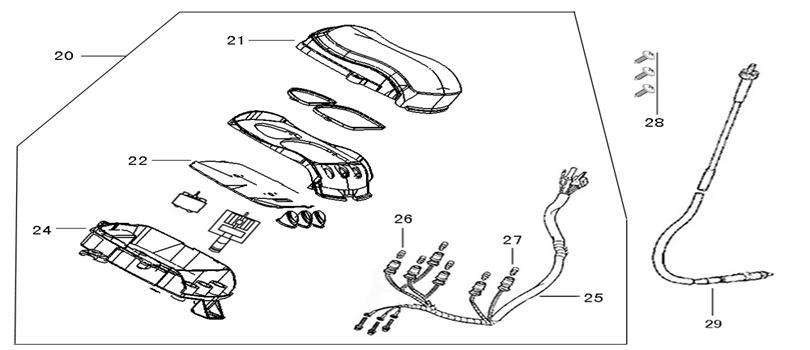 Cockpit-Teller Hauptversammlung Star50 cream terra