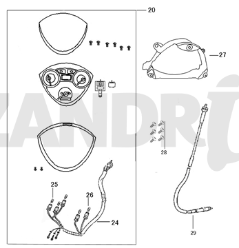Cockpit-Teller BTC Riva Sport flach mattes Anthrazit