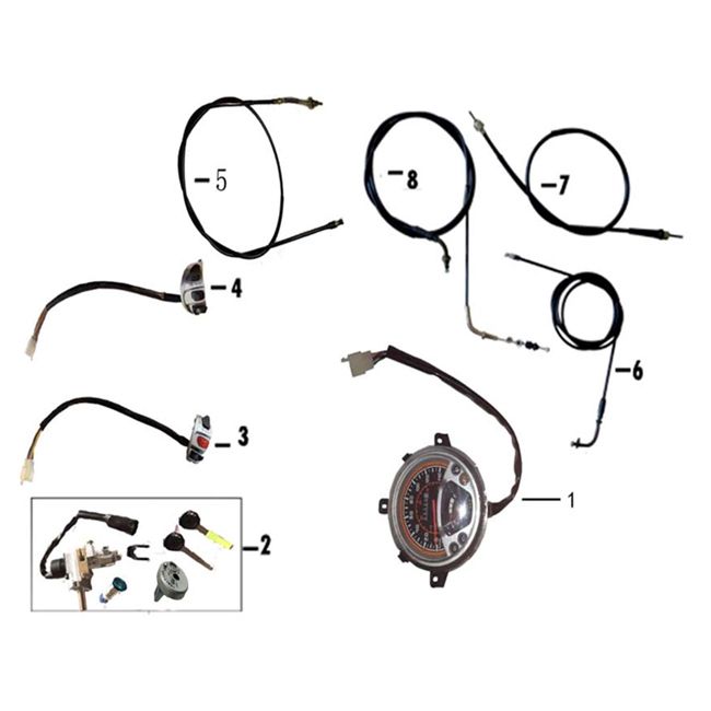 Zündschloss - Lenkung BTC Ceo New