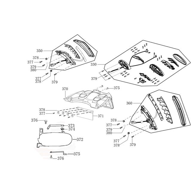 Verschiedene Teile zurück BTC Ceo Titangold