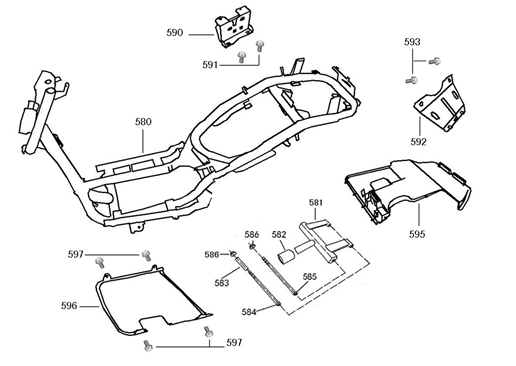 Verschiedene Teile Rover GT dunkelblau