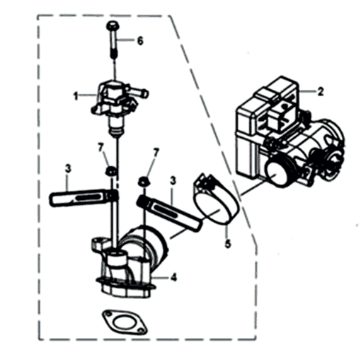 Sym Symphony ST 200I Steuergerätesatz