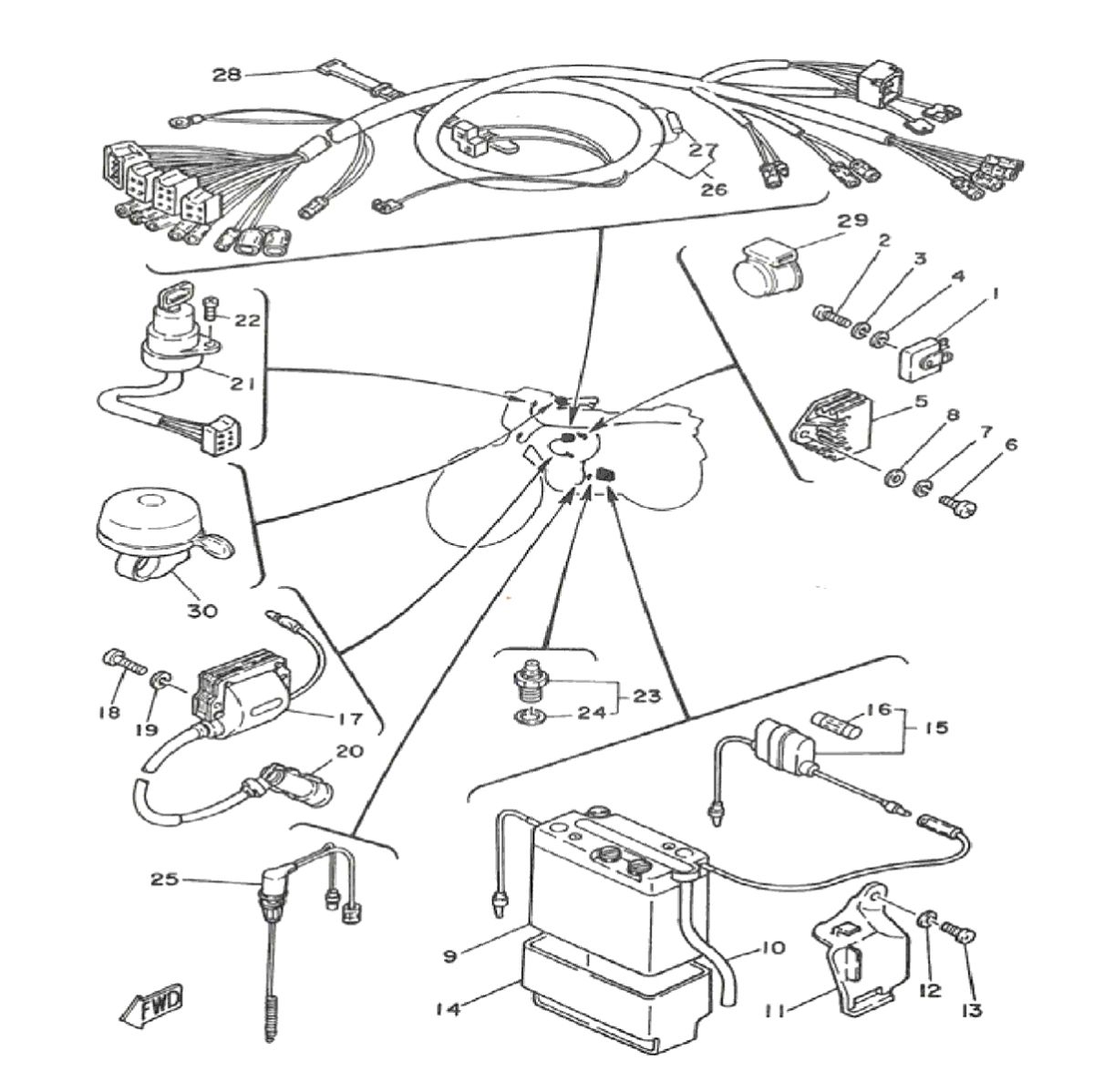 Elektra Yamaha DT-50 MX