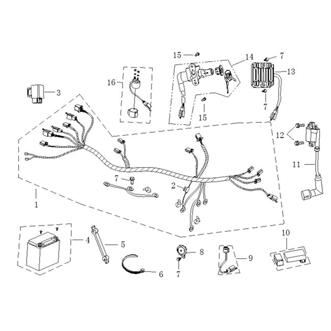Elektrische Teile 1 Agm Supreme