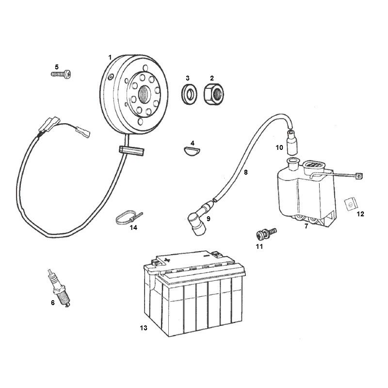 Elektrische Teile SENDA SM DRD 2006