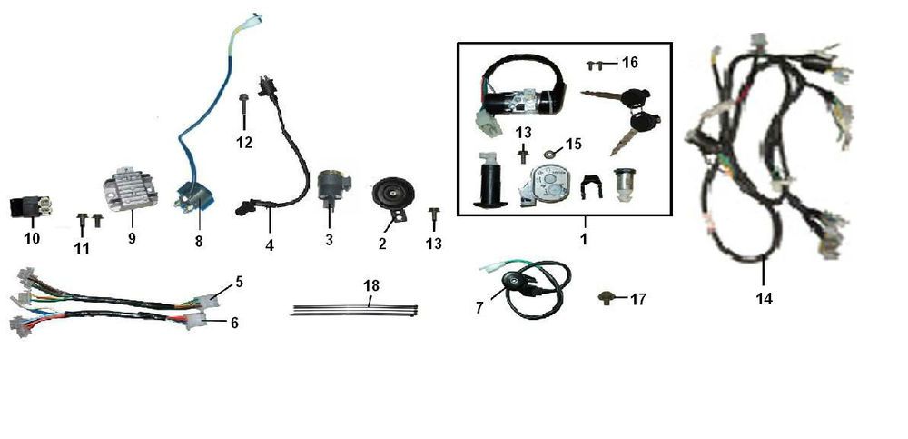Elektroteile Riva Sport VX50S 4-Takt