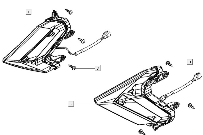 Blinker vorne Kymco New Downtown 125I ABS