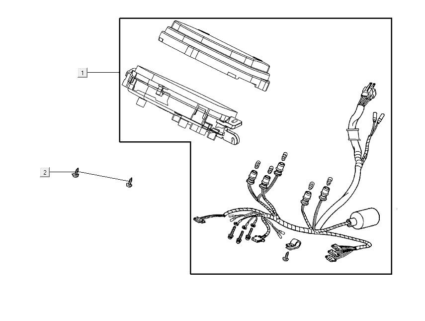 Cockpit Kymco People S150i E4