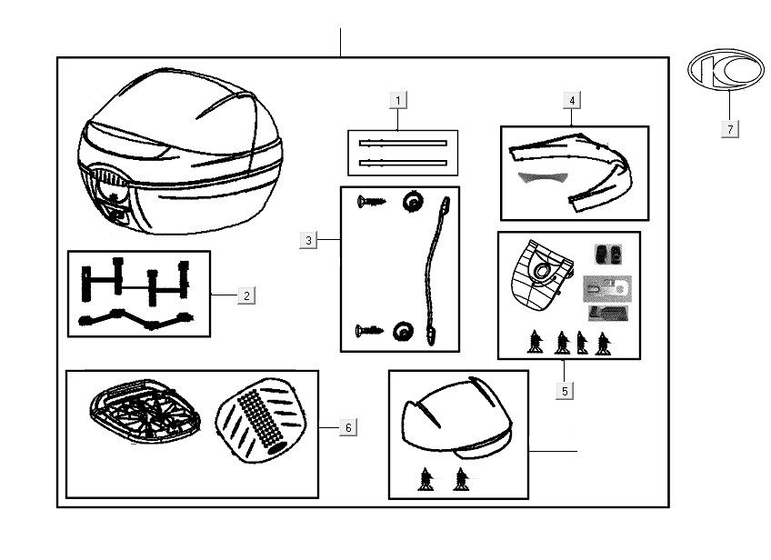 Topcase Kymco People S150i E4