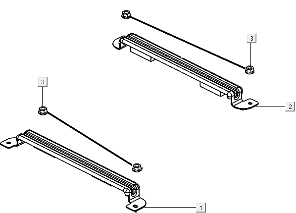 Kymco E-Vitality Montageplatte