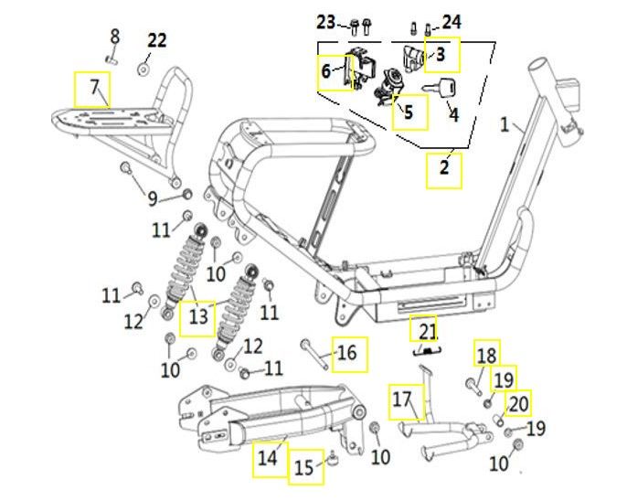 Rahmen Goccia GEV1000