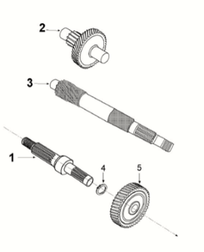 Gearbox Peugeot Tweet 125 Z PRO 2021-2022