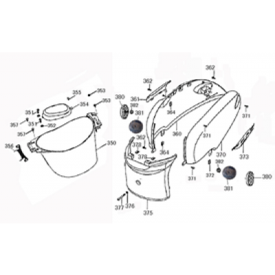 Helmback - Kappen Benzhou YY50QT-15 mattes Anthrazit