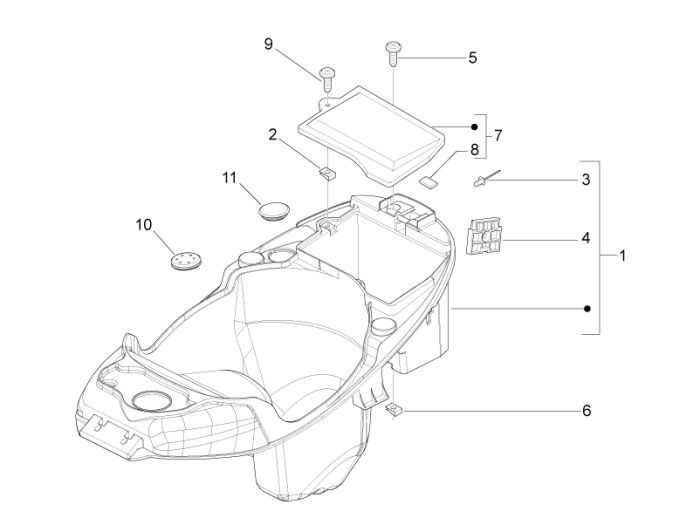 Buddybox Piaggio Liberty 4-Takt