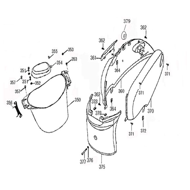Helmkappen China Flash /Pico patone blau