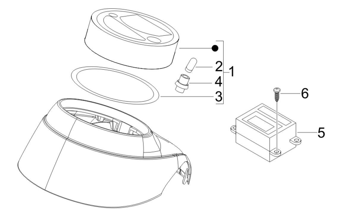 Instrumentengruppe - Cruscotto Vespa GTV 250 4T 4V IE