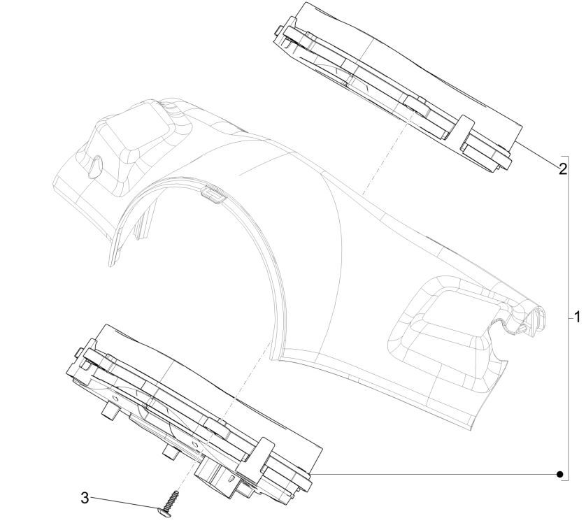 Instrumentengruppe - Cruscotto Vespa Primavera 125 4T 3V IE ABS