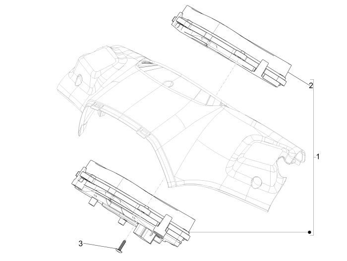 Drehzahlmesser Vespa Sprint 2 Takt