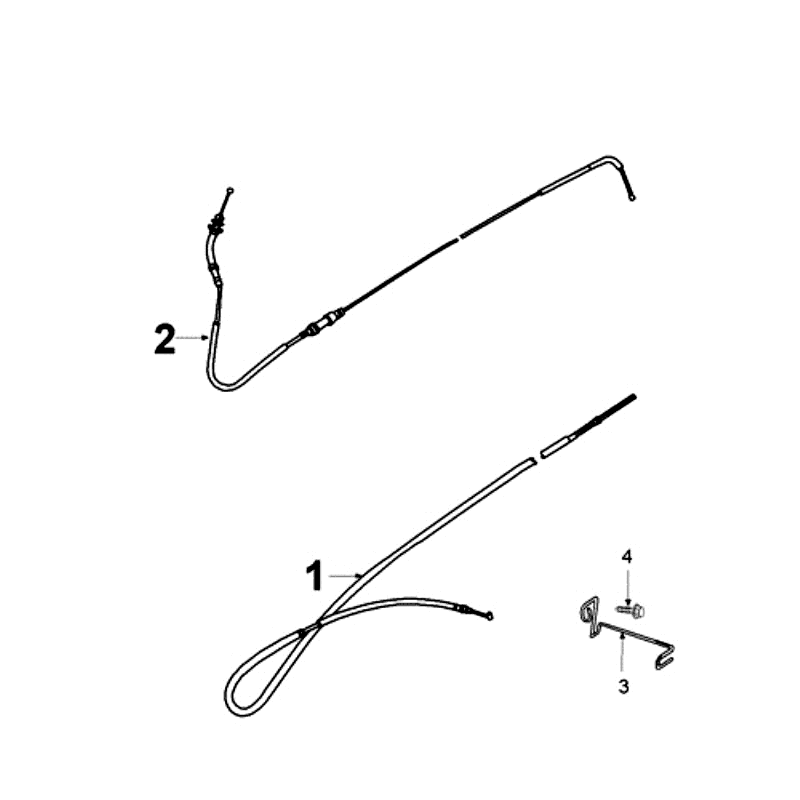 Kabel Peugeot Ludix 12 schwarz