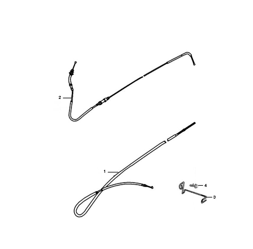 Peugeot Ludix pro 2-Takt Kabel