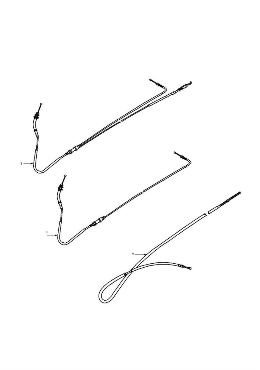 Peugeot Speedfight 2 AC E2 2-Takt Kabel