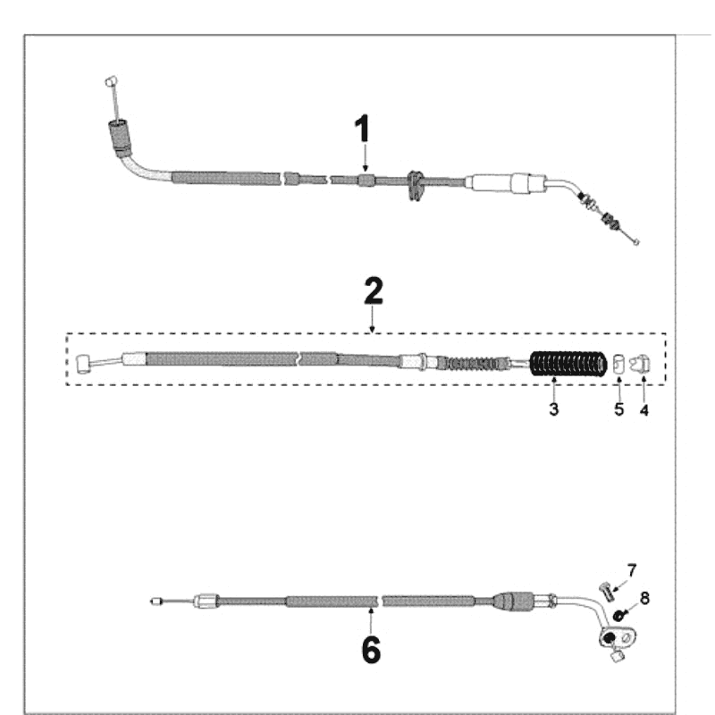 Kabel Peugeot Tweet alt weiß