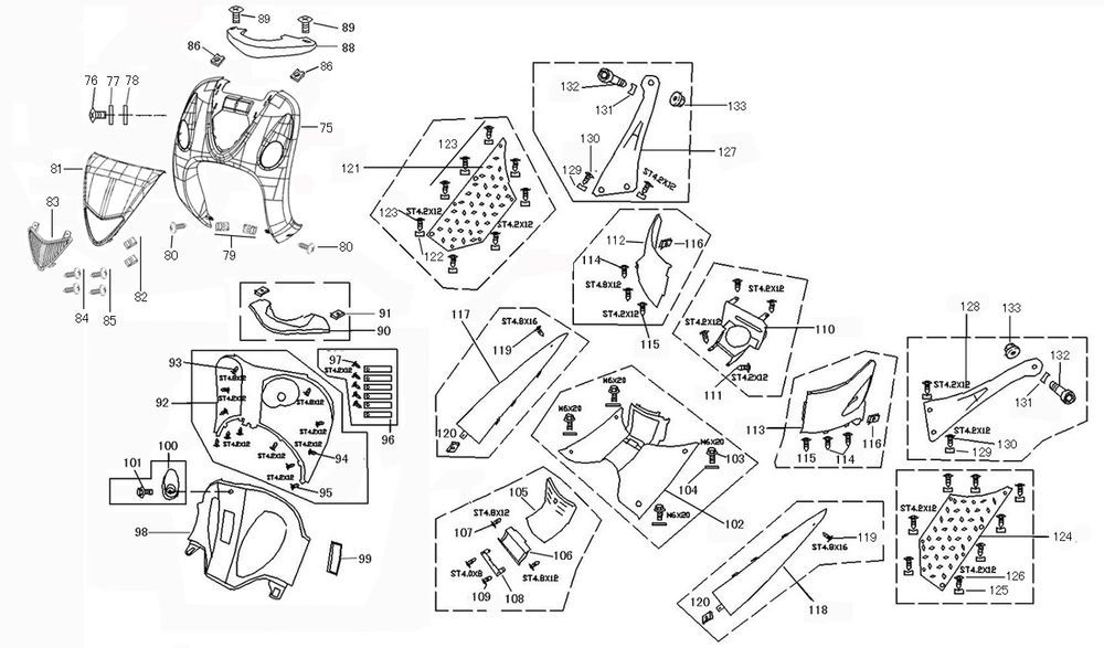 Haare schneiden China Retro Extra Schwarz-Kapdelen China Retro Extra zwart