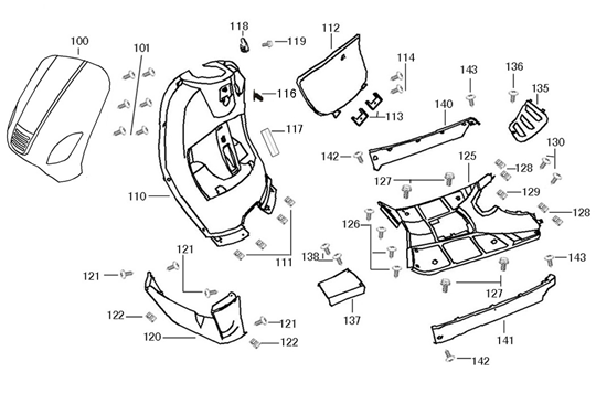 Haare schneidet Benda Benson rot